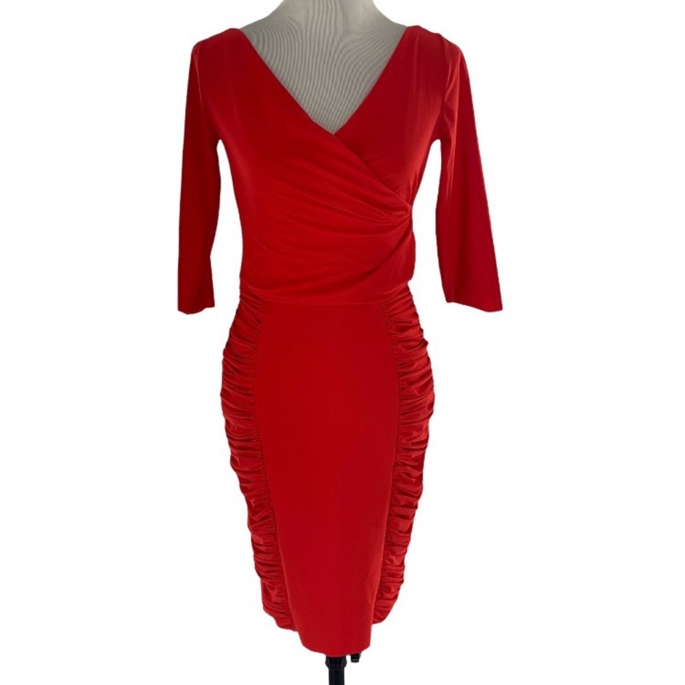 Chiara Boni La Petite Robe in Red Dress Size 4